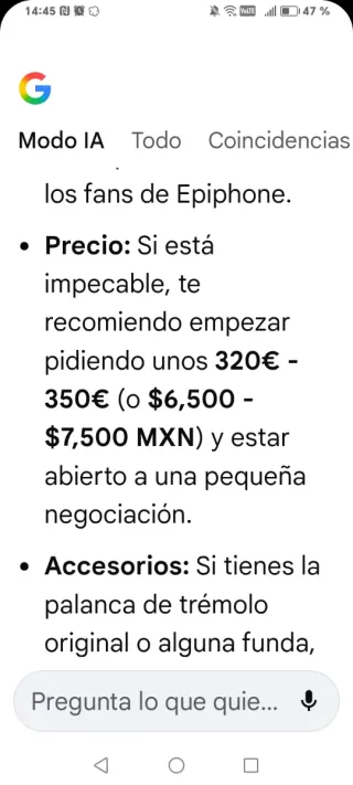 Guitarra eléctrica Epiphone Gibson estilo strato
