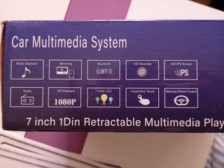 Pantalla multimedia coche 7" táctil