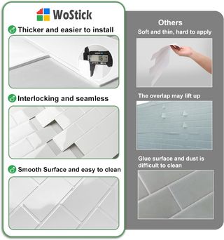 Azulejos Autoadhesivos Cocina 1.6mm