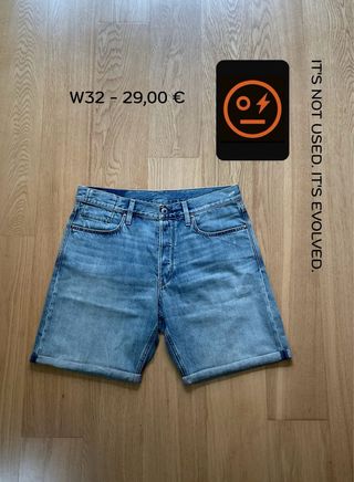 Bermuda vaquera de hombre de G-Star Raw (W32)