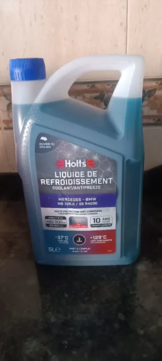 Líquido Refrigerante Holts 5L Mercedes BMW