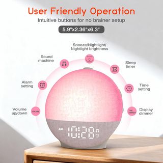 Reloj Despertador Simulación Amanecer