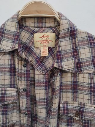 Camisa Vaquera Levi's Mujer Franela Cuadros