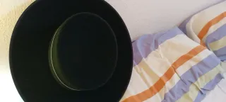 Sombrero Cordobés Negro Caña Alta