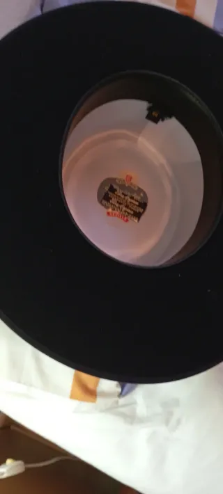 Sombrero Cordobés Negro Caña Alta