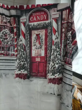 Fondo de fotografía Decoración de Navidad 210x 150