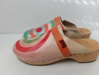 Zuecos Camper Talla 40 Multicolor