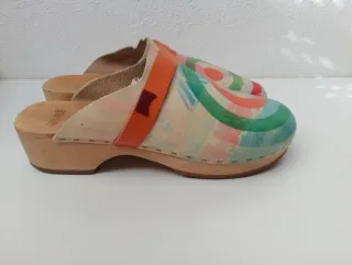 Zuecos Camper Talla 40 Multicolor