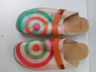 Zuecos Camper Talla 40 Multicolor