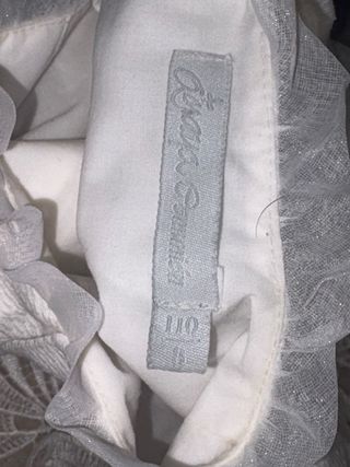 Vestido de comunión beige