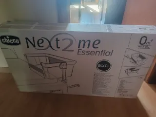 Cuna de colecho Chicco gris