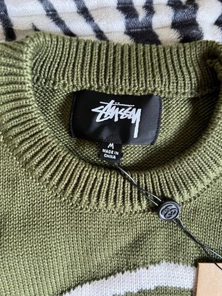 Jersey Stussy Verde Talla M