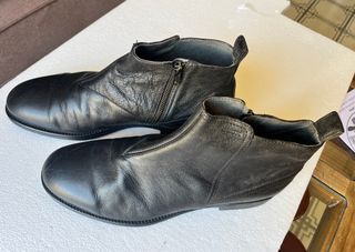 Botines Geox hombre de piel negros