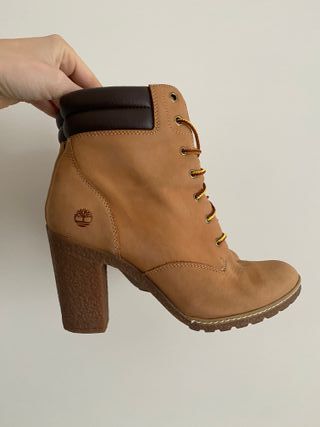 Timberland 39,5 Stivaletti tacco scarpe Donna