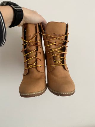 Timberland 39,5 Stivaletti tacco scarpe Donna