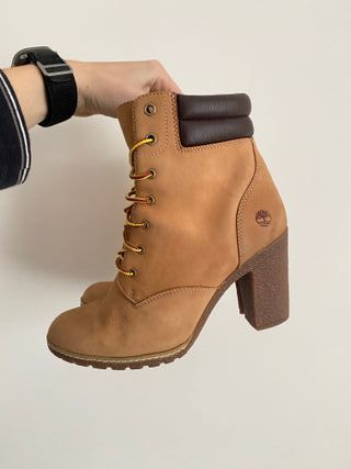 Timberland 39,5 Stivaletti tacco scarpe Donna