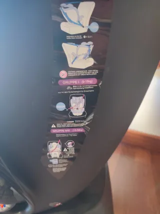 Silla coche Isofix Grupo 3