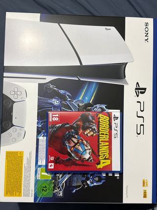 PS5 Slim con lector + Mando + Juego