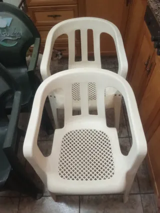 Sillas de plástico