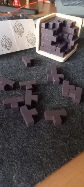 Rompecabezas de madera