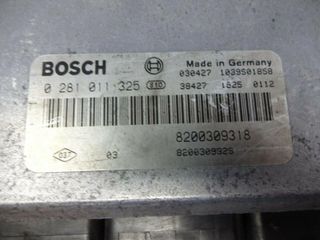 Centralita del motor Renault Laguna 8200309318 8200309329 0281011325