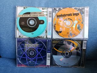 3 CDs Backstreet Boys + 4 Minicds Regalo