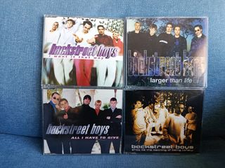 3 CDs Backstreet Boys + 4 Minicds Regalo