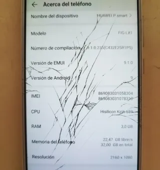 Huawei P Smart Blanco