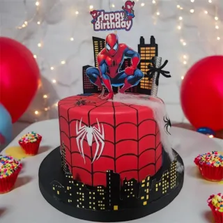 Torta Spiderman Gomma Eva