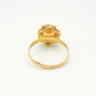Anillo Oro 18K, Perla, 1.58g, T-10