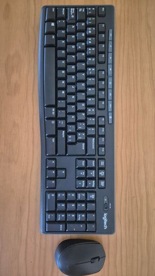 Teclado y Ratón Logitech MK270 Inalámbrico