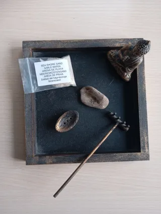 Jardín Zen 18x18 cm