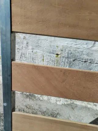 Somier de madera y metal