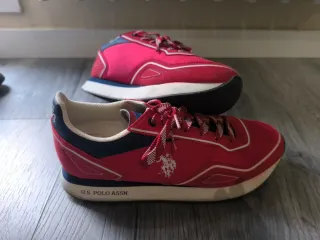 Zapatillas US Polo Assn Rojas y Azules