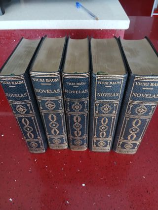 5 libros de Vicky Baum tomo 1 al 5