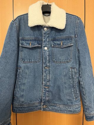 Cazadora Vaquera con Borrego