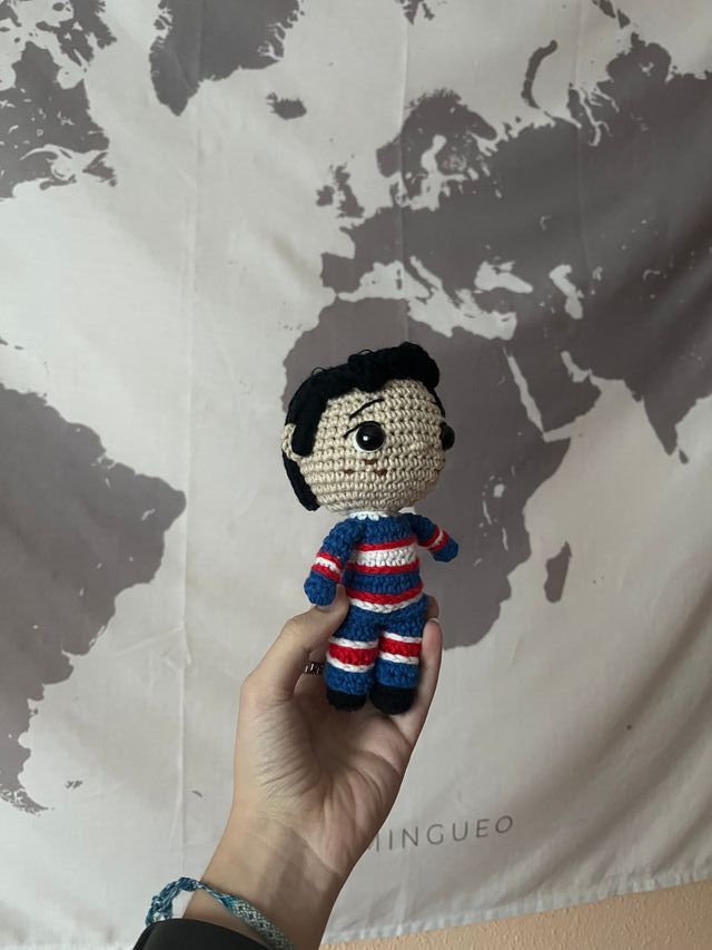 Muñecos Crochet Shane e Ilya Heated Rivalry