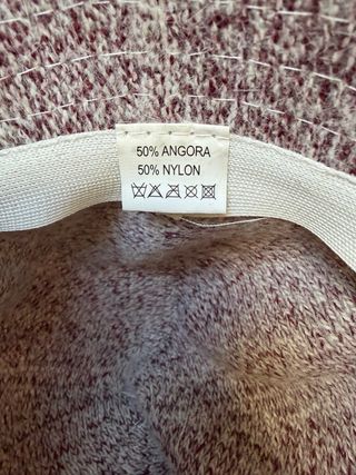 Sombrero de lana jaspeado