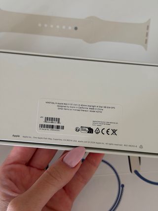 Apple Watch SE (2ª Gen) 40mm Plata/Blanco