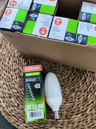 Caja 10 Bombillas OSRAM DULUX