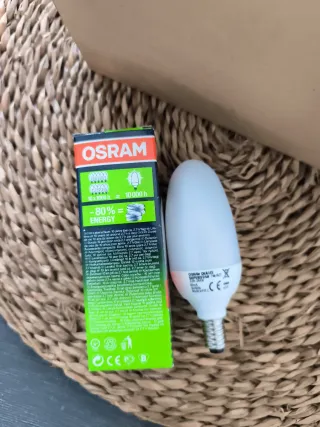 Caja 10 Bombillas OSRAM DULUX