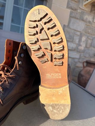 Botas de cuero Tommy Hilfiger para hombre