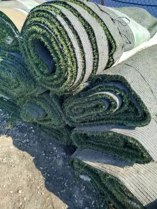 Césped artificial reciclado