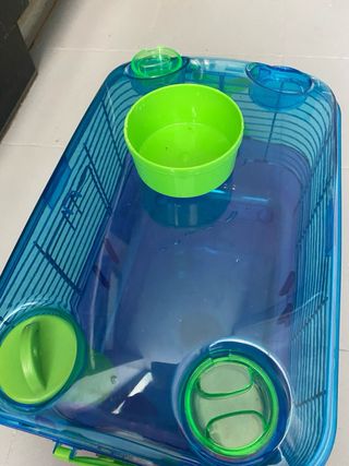 Jaula Hámster Accesorios Tubos y comedero