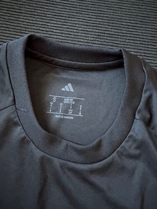 Camiseta Adidas Tiro24 Negra y Gris