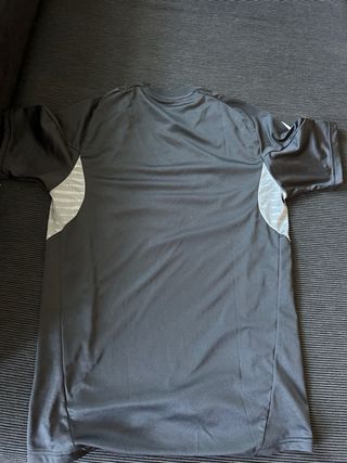 Camiseta Adidas Tiro24 Negra y Gris