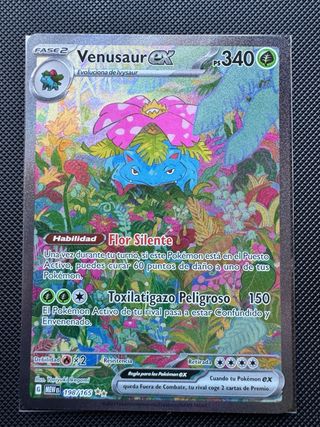 Pack Cartas Pokémon Mega Venusaur EX y Venusaur EX