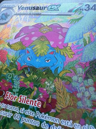 Pack Cartas Pokémon Mega Venusaur EX y Venusaur EX