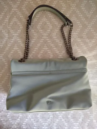 Bolso acolchado verde