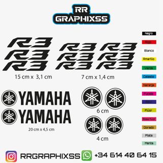 Kit Pegatinas Yamaha R3